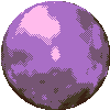 planet gif but purple